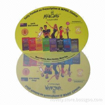 PP Mouse Pads, Cloth on Top, OEM Sizes, Logos and Colors Welcomed